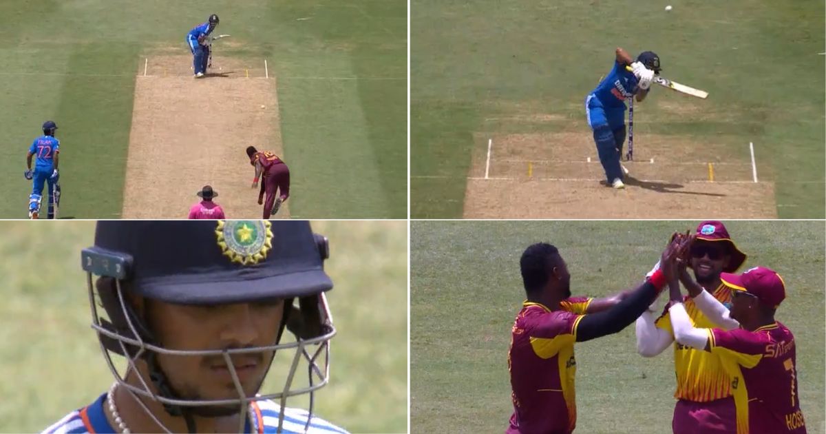 IND vs WI: Watch - Romario Shepherd Castles Ishan Kishan With A Beauty