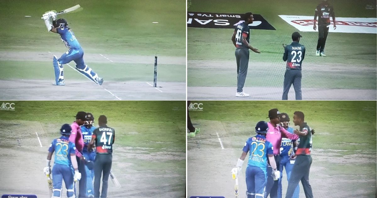 BAN vs SL: Watch - Shoriful Islam And Kusal Mendis Involved In A Verbal Spat During Bangladesh vs Sri Lanka Asia Cup Clash