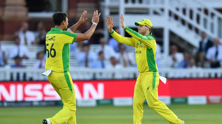 Mitchell Starc and Steve Smith, Australia