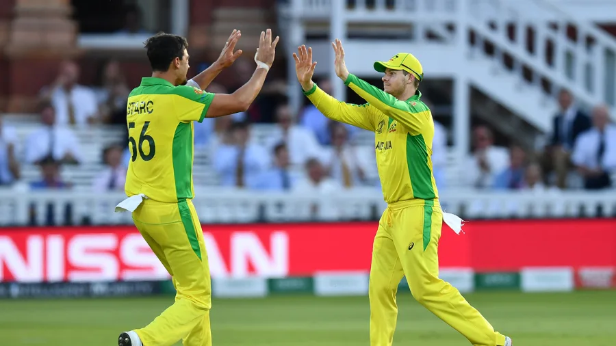 Mitchell Starc and Steve Smith, Australia