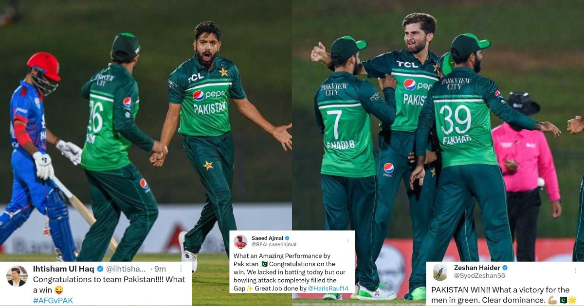 AFG vs PAK: "World Cup Is Not Ready For Pakistan Pacers" - Fans React As Haris Rauf, Shaheen Afridi Demolish Afghanistan For 59