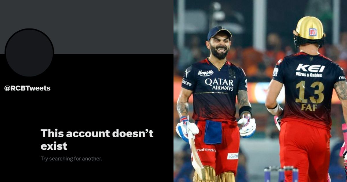 Maximum Limit Of Being Trophyless Reached: Stunned Fans React After RCB Twitter Account Gets Deactivated