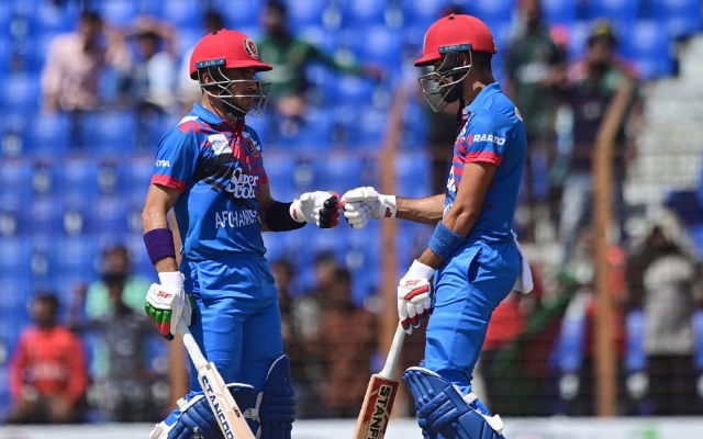 Rahmanullah Gurbaz And Ibrahim Zadran