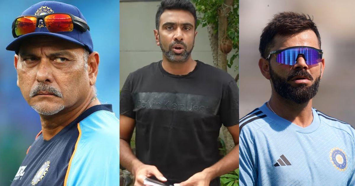 Ravichandran Ashwin, Virat Kohli, Ravi Shastri