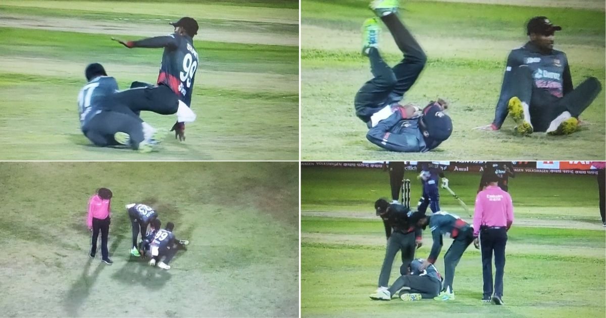 BAN vs SL: Watch - Bangladesh Batters Najmul Hossain Shanto, Towhid Hridoy Involved In Nasty Collision In Asia Cup 2023