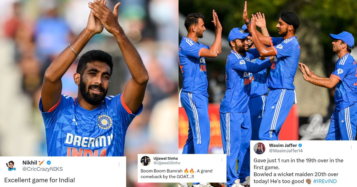 IND vs IRE: "Return Of King" - Twitter Hails Jasprit Bumrah As India Thump Ireland To Win The Series