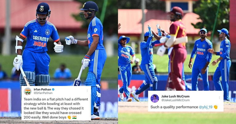 IND vs WI: "Gill-Wal" - Fans Erupt In Joy As India Win 4th T20I By 9 Wickets