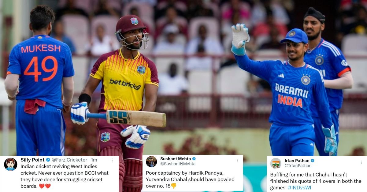 IND vs WI: Twitter Reacts As Nicholas Pooran's Blazing Fifty Guides West Indies To Hard-Fought Win In 2nd T20I Over India