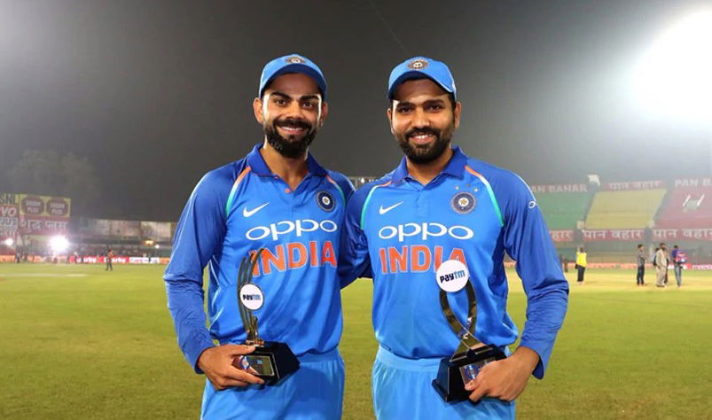 Virat Kohli, Rohit Sharma, India