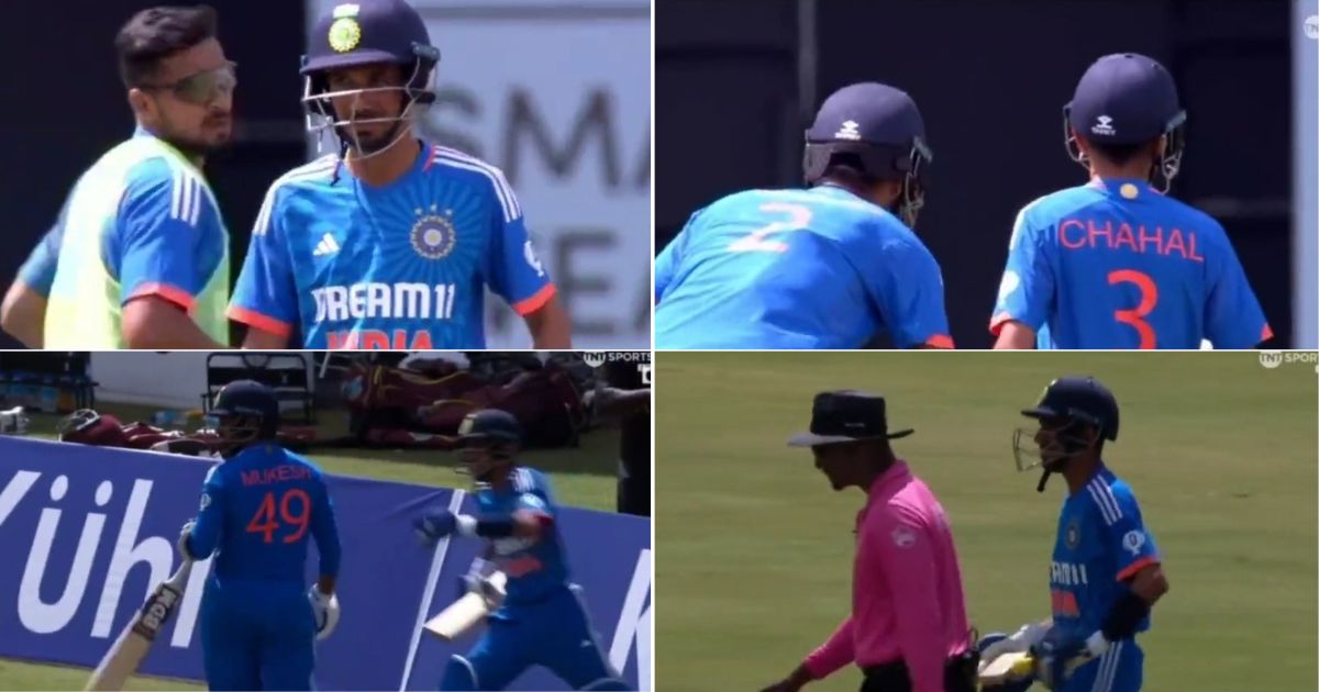 IND vs WI: Watch: Yuzvendra Chahal Messes Up Team Plan As He Defies Order To Walk Out To Bat