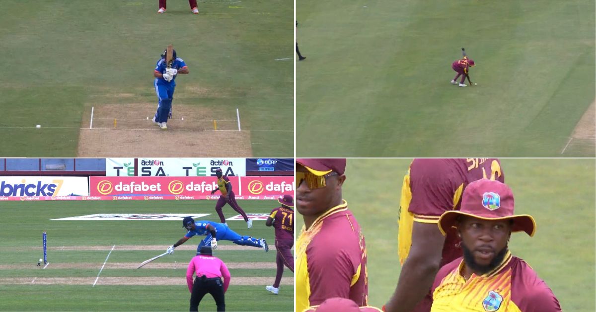 IND vs WI: Watch - Kyle Mayers’ Incredible Direct Hit Sends Suryakumar Yadav Packing For 1 In 2nd T20I