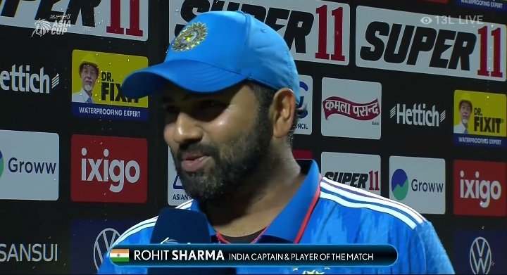 Rohit Sharma {PC: X}