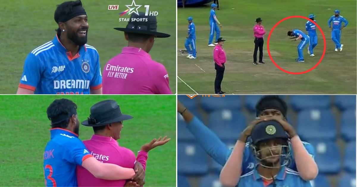 IND vs NEP: Watch: Hardik Pandya's Funny Reaction After Umpires Call For Covers And Send Them Back Twice