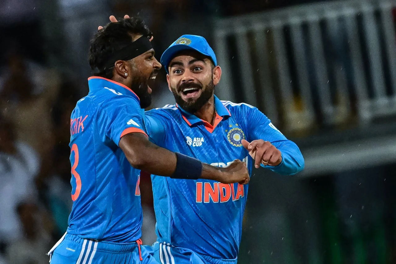 Hardik Pandya and Virat Kohli