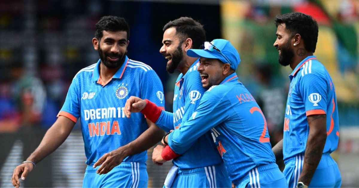 Jasprit Bumrah, Virat Kohli, Hardik Pandya, Kuldeep Yadav