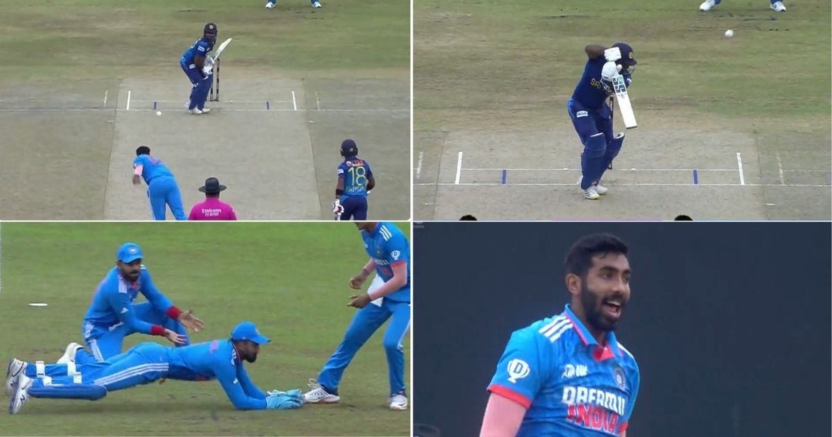 KL Rahul catch, Jasprit Bumrah