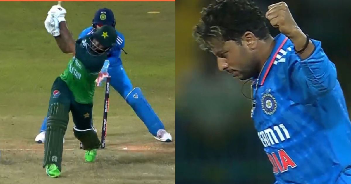 IND vs PAK: Watch - Kuldeep Yadav Castles Fakhar Zaman To End His Painful Stay During Asia Cup 2023 Super Four Clash