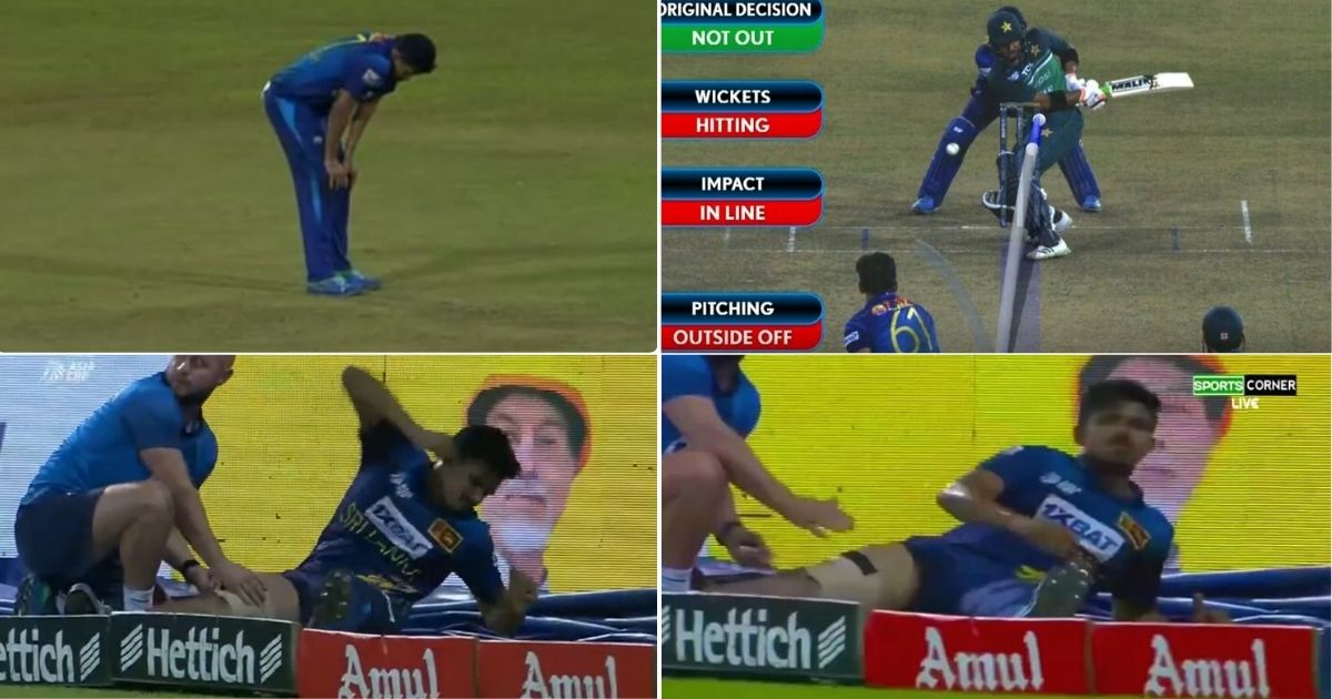 PAK vs SL: Watch - Maheesh Theekshana Reacts Angrily After Dasun Shanaka Denies Him DRS And Replay Declares Iftikhar Ahmed Out