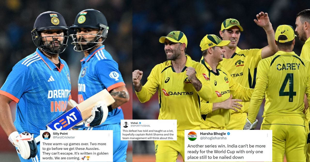 "India Still Heavily Depend On Rohit Sharma, Virat Kohli" - Fans On X React As Australia Win 3rd ODI By 66 Runs