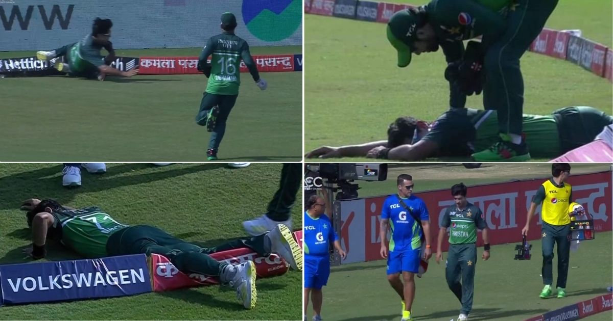 PAK vs BAN: Watch - Big Blow For Pakistan As Naseem Shah Walks Off The Field Injured