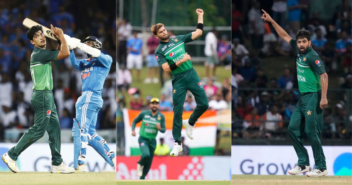 Pakistan pacers Shaheen Afridi, Haris Rauf, Naseem Shah