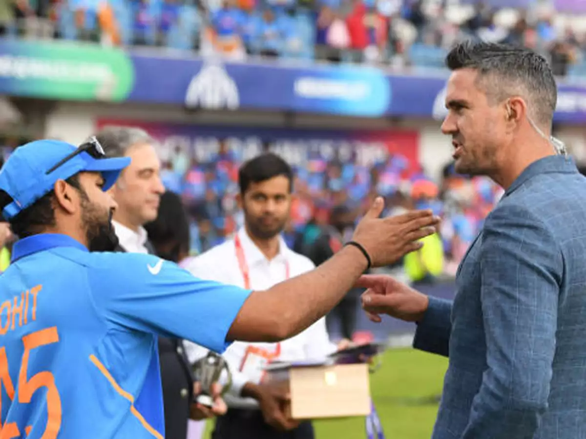 Rohit Sharma and Kevin Pietersen