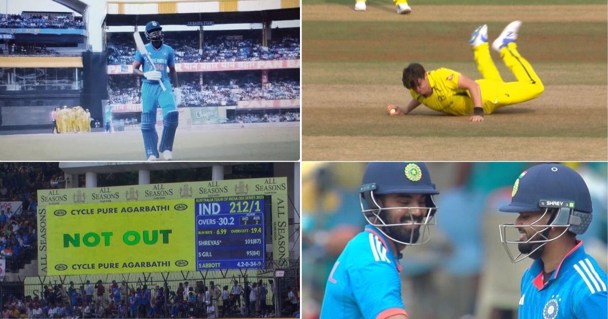 Watch: Shreyas Iyer Gets A Life As KL Rahul Is Sent Back To The Pavillion After Sean Abbott's Controversial Catch