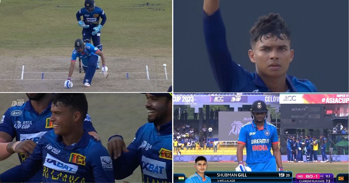 IND vs SL: Watch - Shubman Gill Taken By Surprise As Dunith Wellalage Castles Him With Snorter