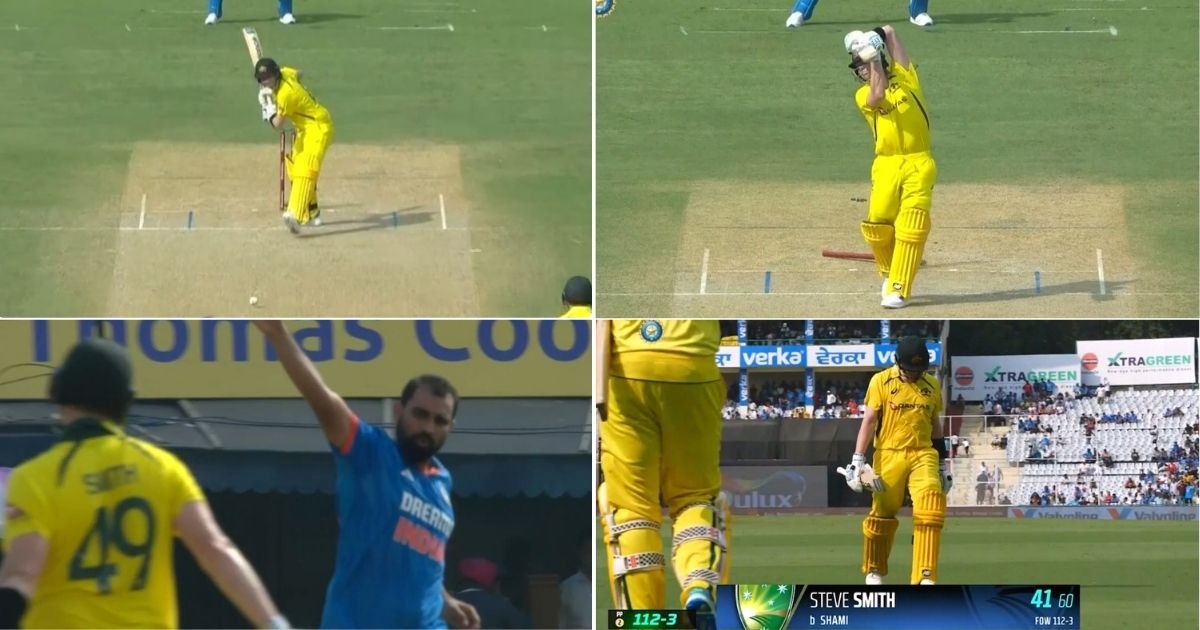 Watch - Mohammed Shami Castles Steve Smith With A Jaffa In Mohali