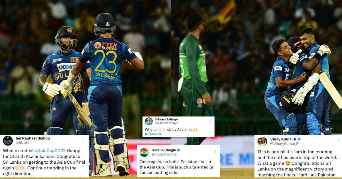 PAK vs SL: "What A Game" - Fans React As Sri Lanka Beat Pakistan In A Thriller To Qualify For Asia Cup 2023 Final