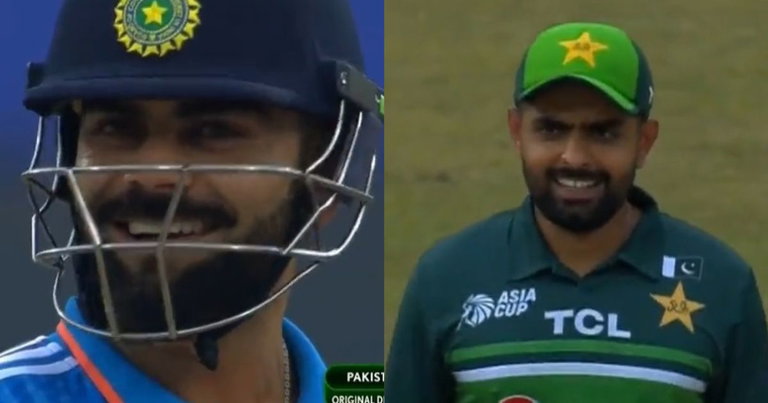IND vs PAK: Watch - Virat Kohli Can't Stop Laughing As Pakistan Burn A ...