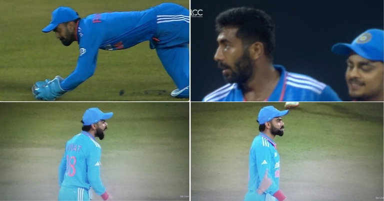 IND vs SL: Watch - Virat Kohli Celebrates Aggressively As KL Rahul Grabs An Incredible Catch To Dismiss Pathum Nissanka 