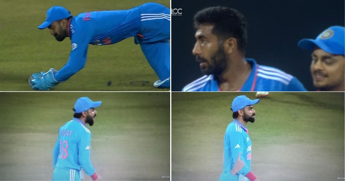 IND vs SL: Watch - Virat Kohli Celebrates Aggressively As KL Rahul Grabs An Incredible Catch To Dismiss Pathum Nissanka 