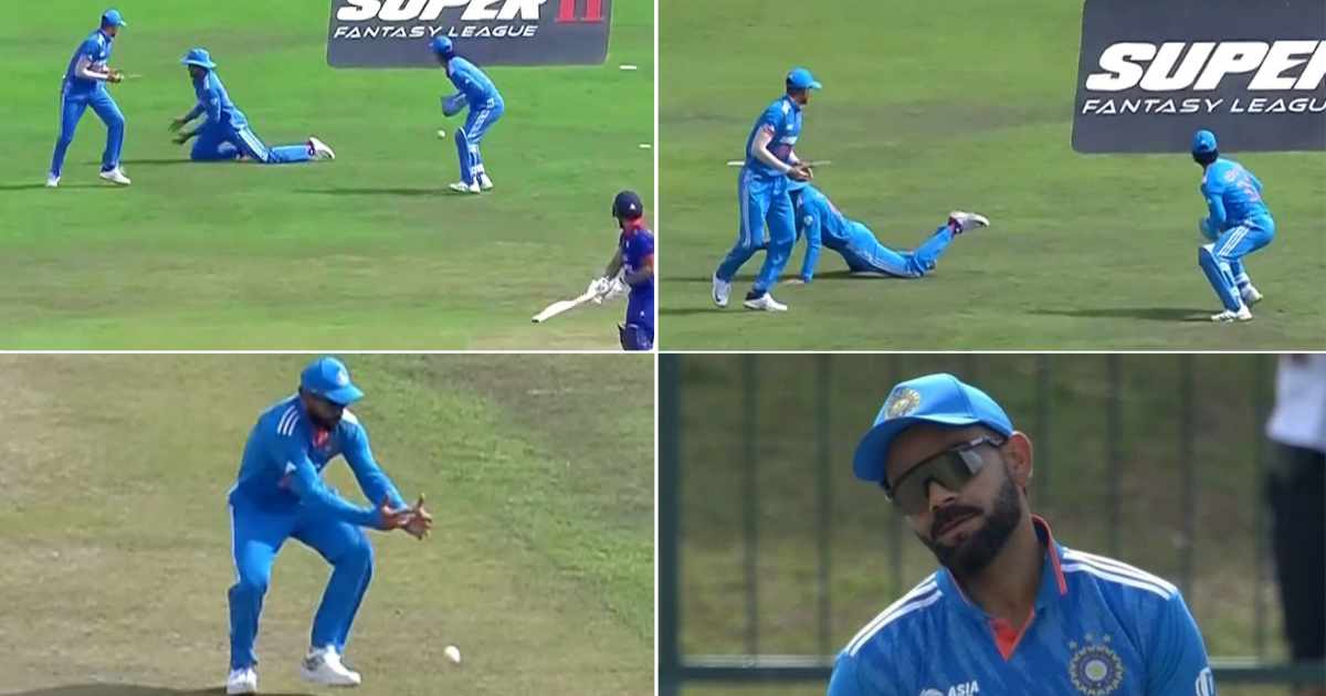 IND vs NEP: Shreyas Iyer, Virat Kohli Drop Back To Back Catches In India's Must-Win Game Against Nepal