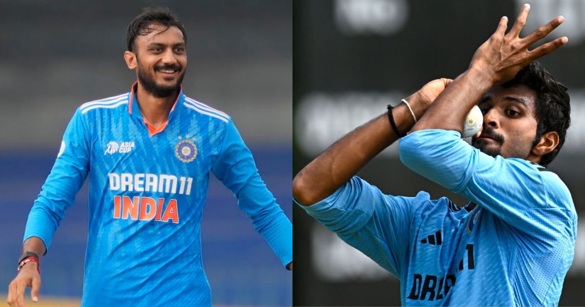 Washington Sundar, Axar Patel