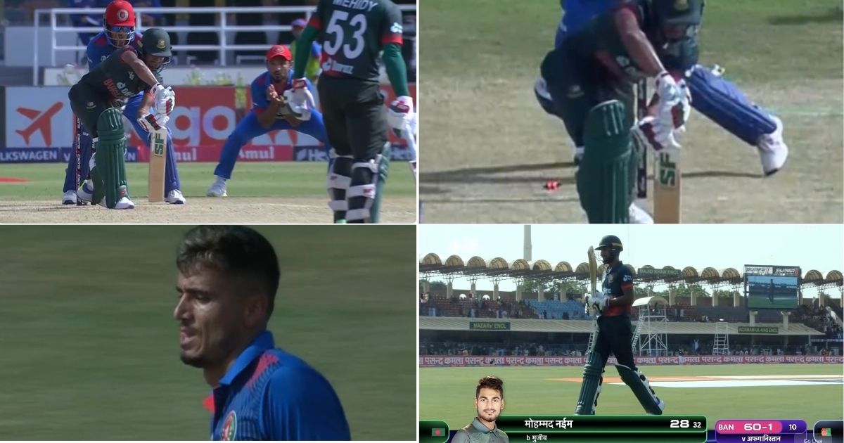 BAN vs AFG: Watch - Mujeeb Ur Rahman Knocks Over Mohammad Naim With A Jaffa In Asia Cup 2023