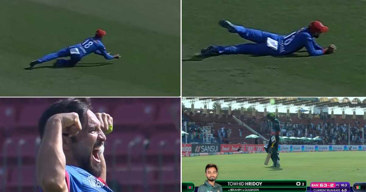 Afghanistan's Ibrahim Zadran takes stunning diving catch {PC:X}