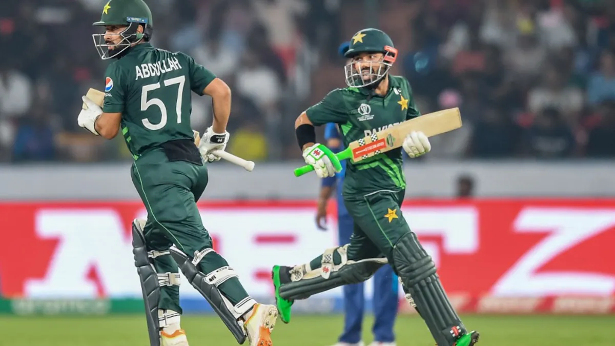 Pakistan Batters Mohammad Rizwan & Abdullah Shafique
