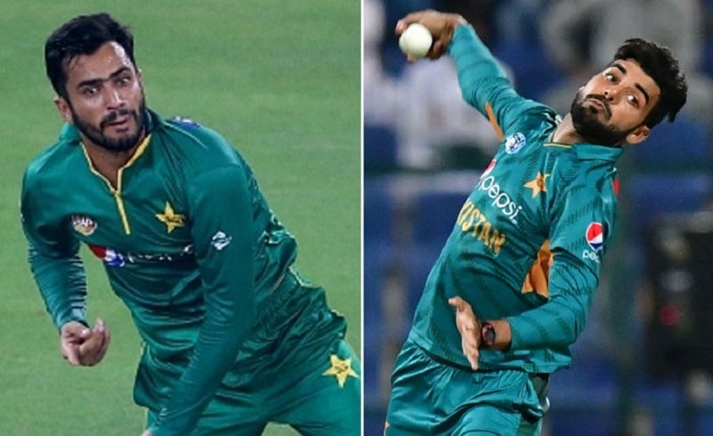 Pakistan Spinners Mohammad Nawaz and Shadab Khan