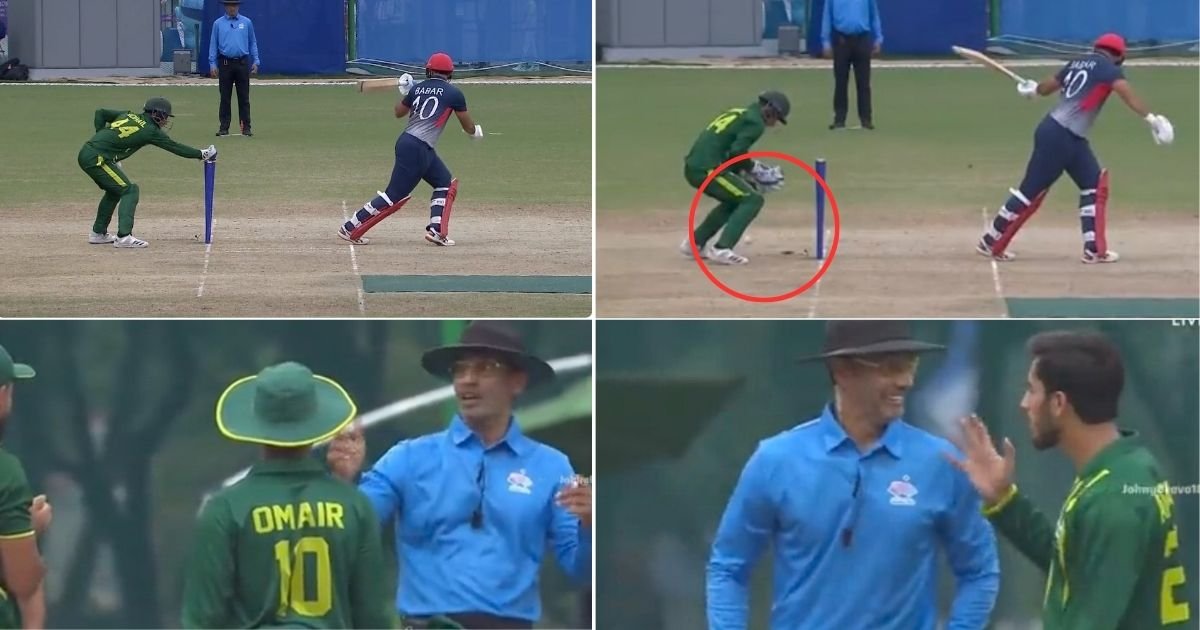 Watch: Hilarious Scenes In Asian Games 2023 As Umpiring Blunder Sees Babar Hayat Return From Pavilion After Being Declared Out