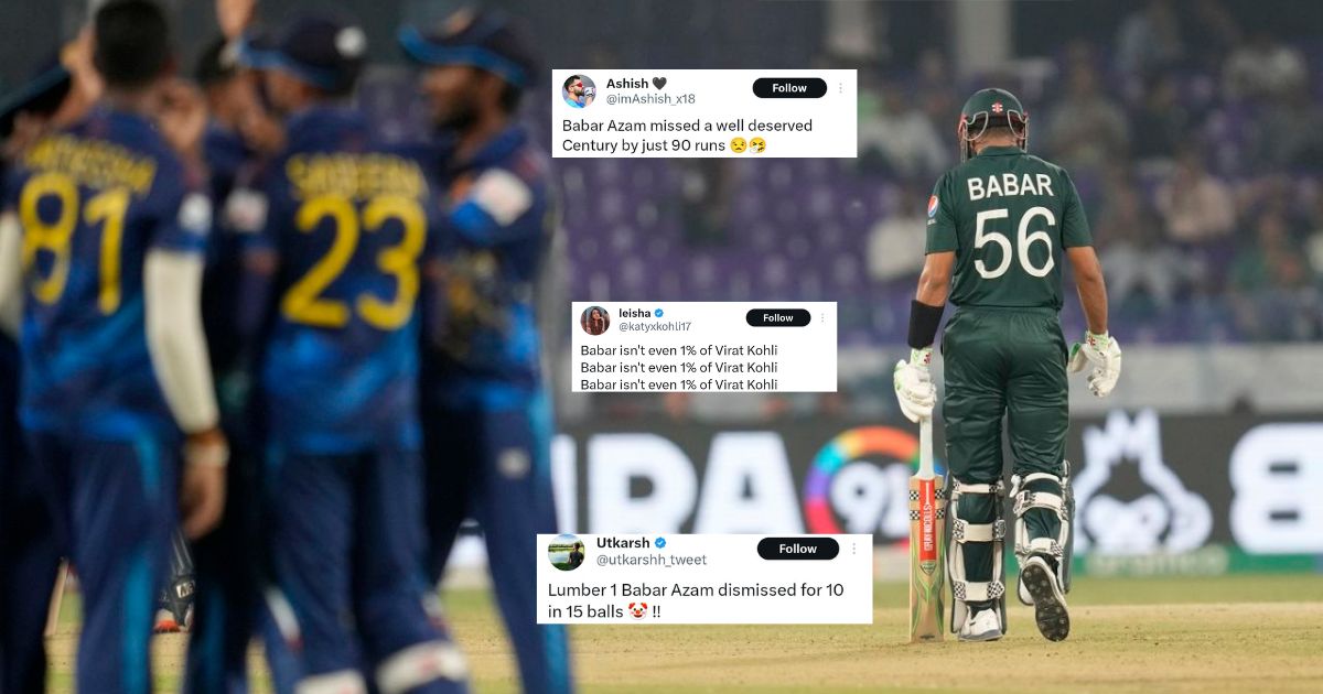 PAK vs SL: "Babar Azam's Biggest Achievement Is Getting Compared To Rohit Sharma, Virat Kohli" - Twitter Reacts To Batter's Failure vs Sri Lanka