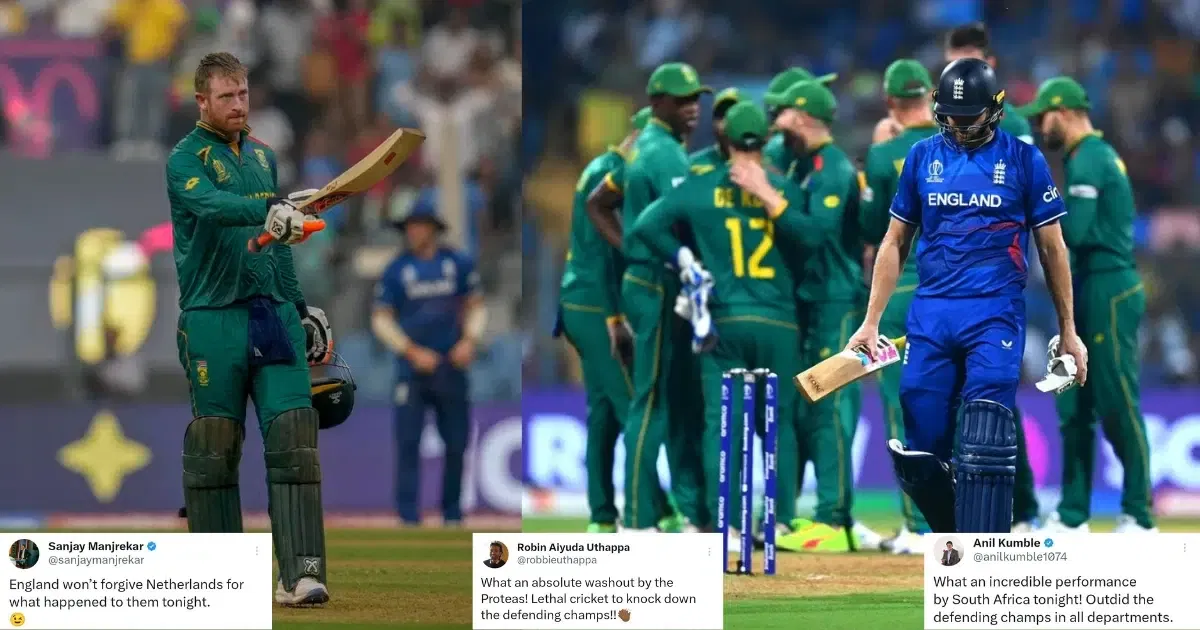 ENG vs SA: Where Is Bazball? Twitter Brutally Trolls England For Humiliating Loss vs South Africa In World Cup 2023