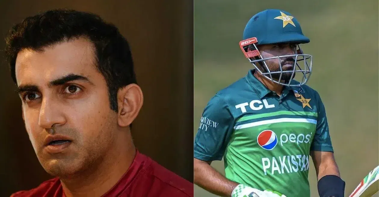 Gautam Gambhir and Babar Azam