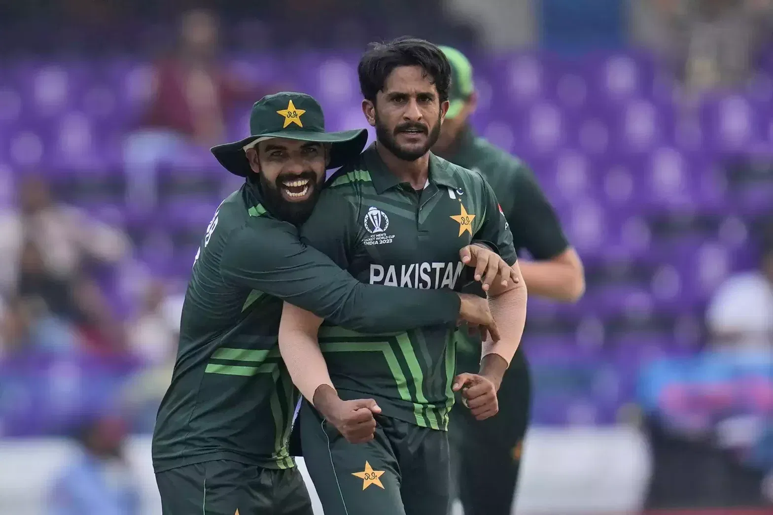 Hasan Ali and Shadab Khan