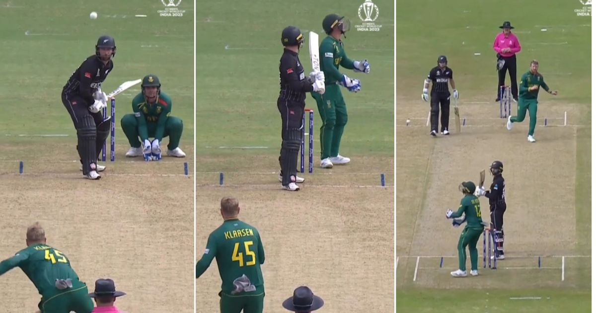 Watch: Quinton de Kock Shocked As Heinrich Klaasen Bowls A Bizarre No Ball To Devon Conway During Warm-up Game