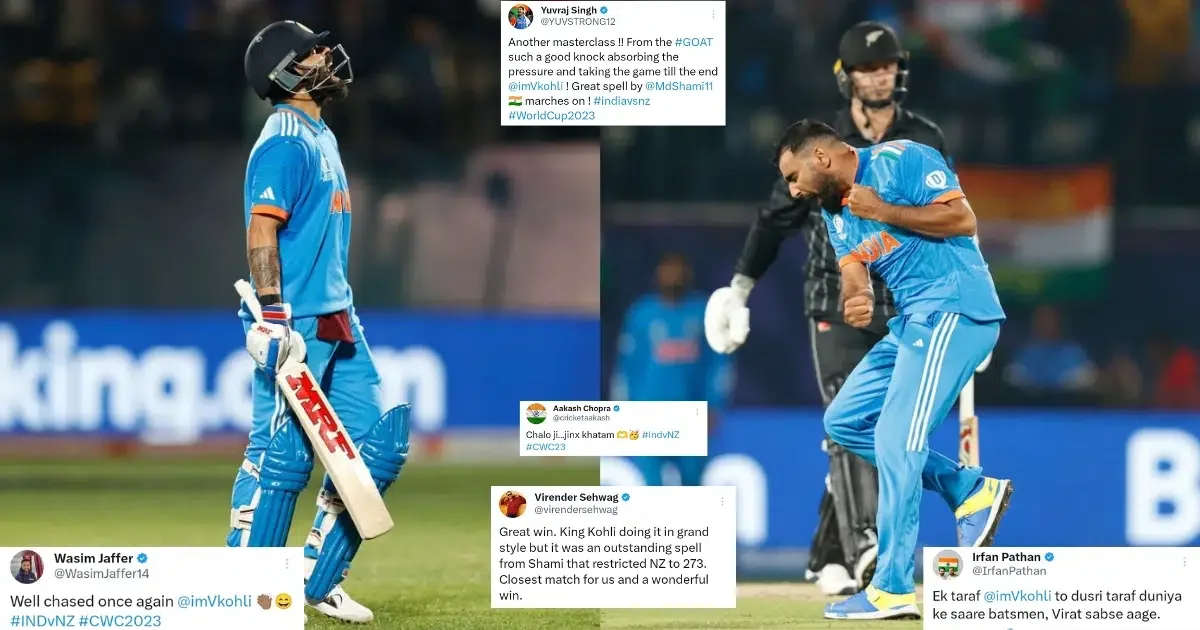 IND vs NZ: Jinx Is Broken! Twitter Erupts As Virat Kohli, Mohammed Shami Power India To Amazing Win Over New Zealand