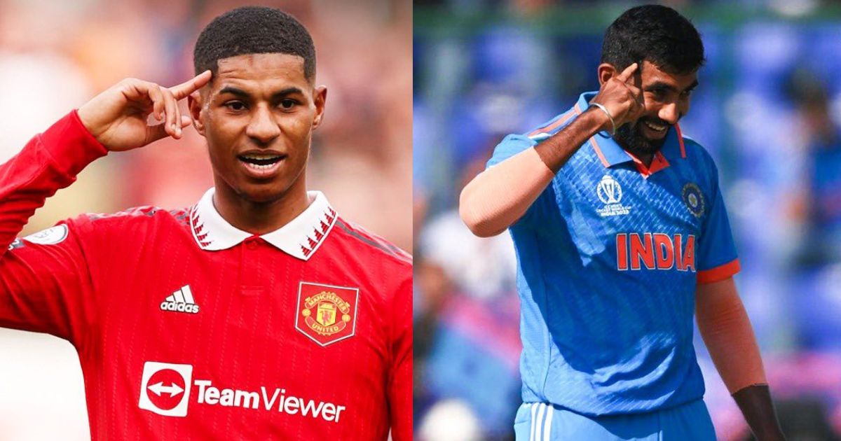 IND vs AFG: Watch - Jasprit Bumrah Emulates Marcus Rashford's Celebration After Dismissing Ibrahim Zadran In World Cup 2023