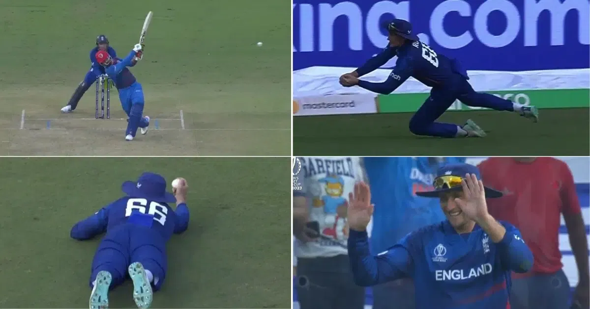 ENG vs AFG: Watch - Joe Root Takes Breathtaking Catch To Dismiss Rashid Khan