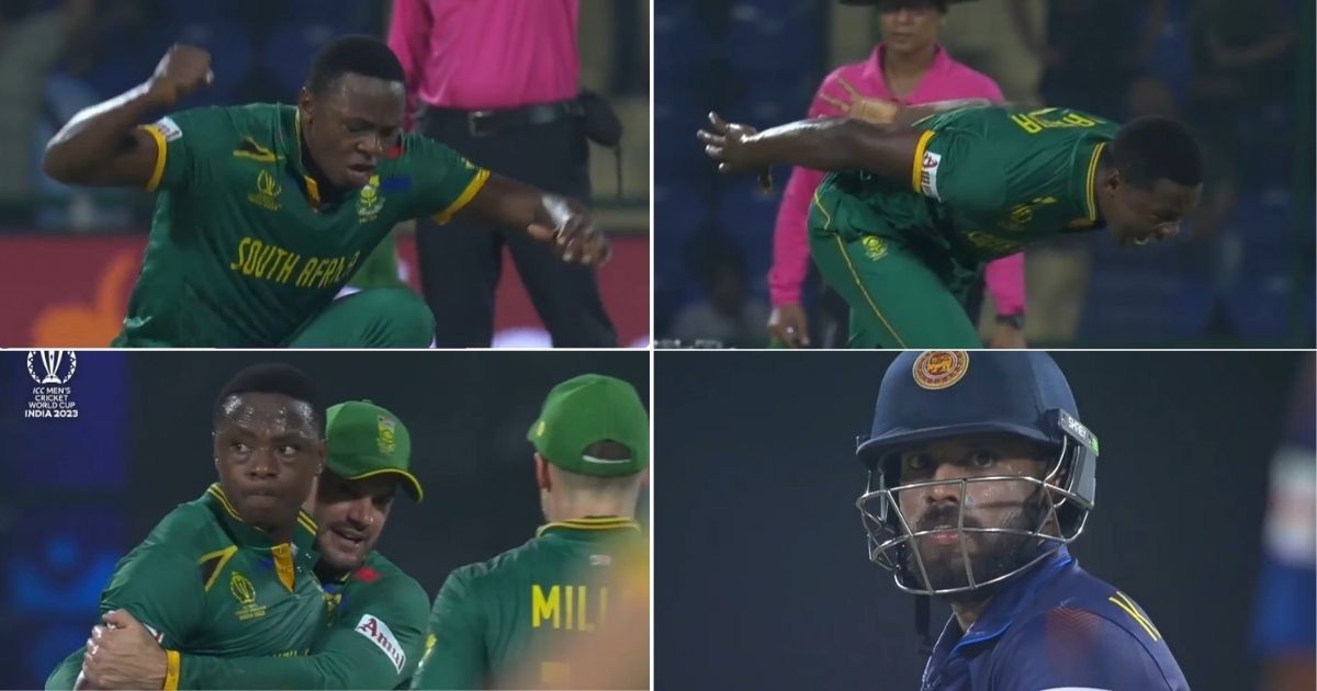 SA vs SL: Watch - Kagiso Rabada Celebrates Aggressively, Kusal Mendis Stands In Disbelief After Getting Out For 76