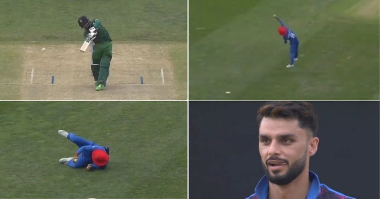 BAN vs AFG: Watch: Rahmat Shah Takes A One-Handed Stunner To Dismiss Mehidy Hasan Miraz In ICC World Cup 2023